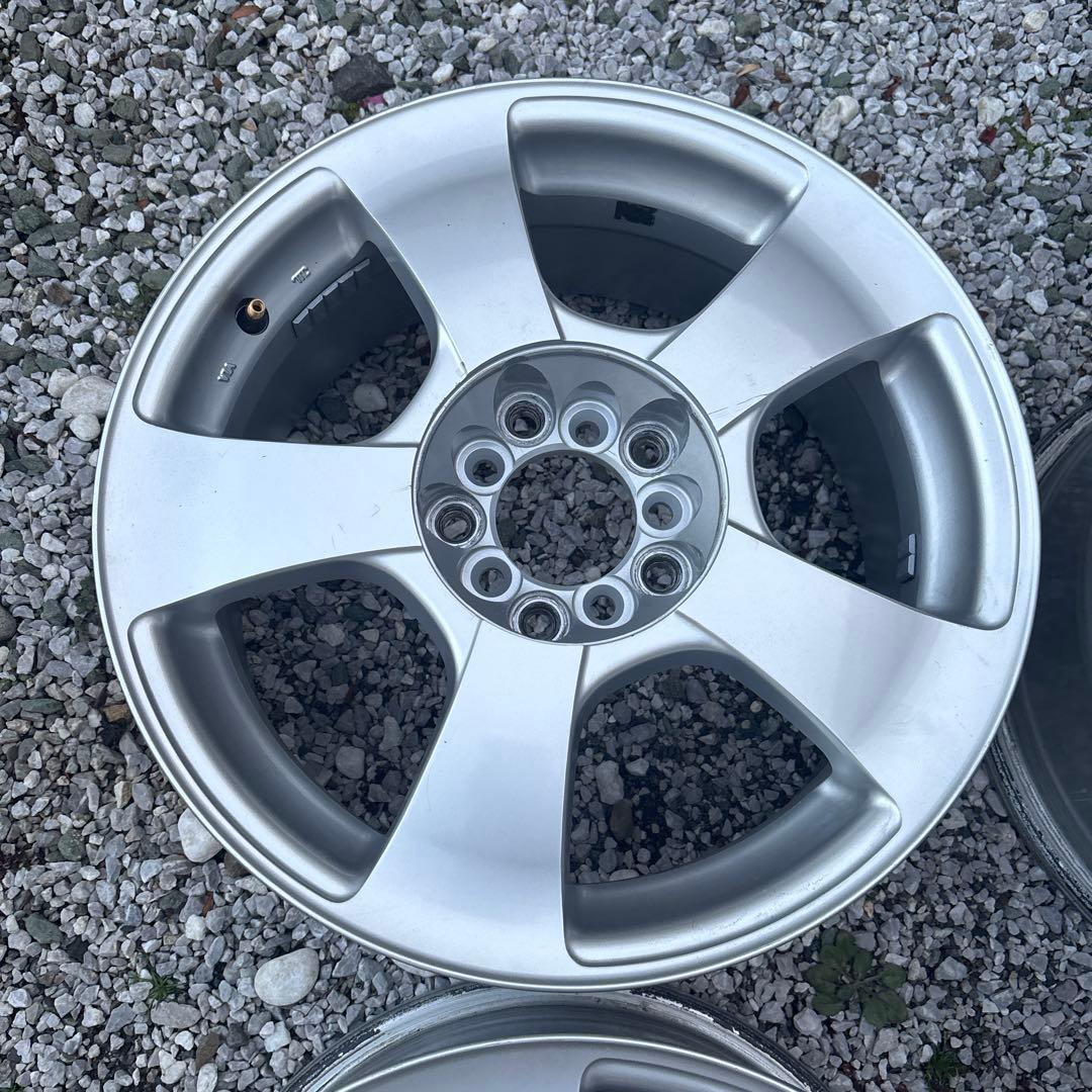 ポ*ポ様 シルバー 16インチ 5スポークホイール