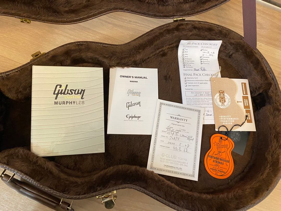 ギター Gibson Murphy Lab Les Paul Jr.
