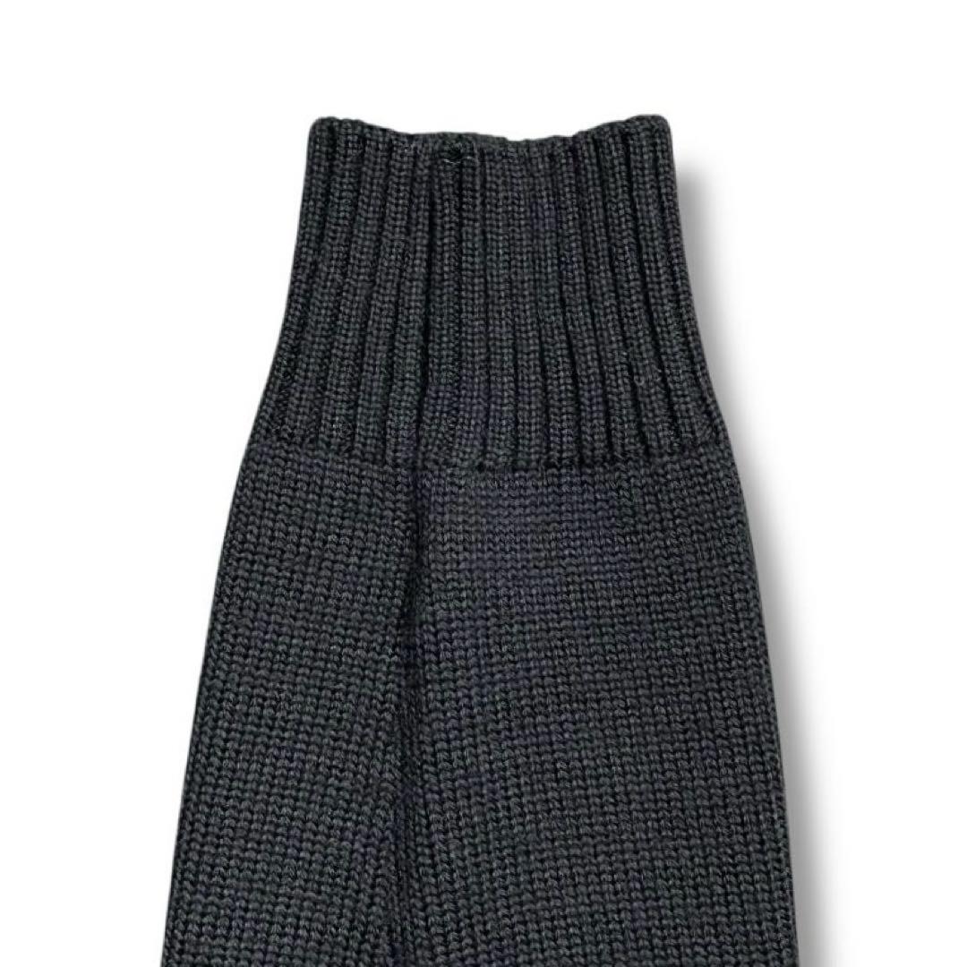 美品 MONCLER ロゴ ワッペン フリル 異素材 カーディガン アウター