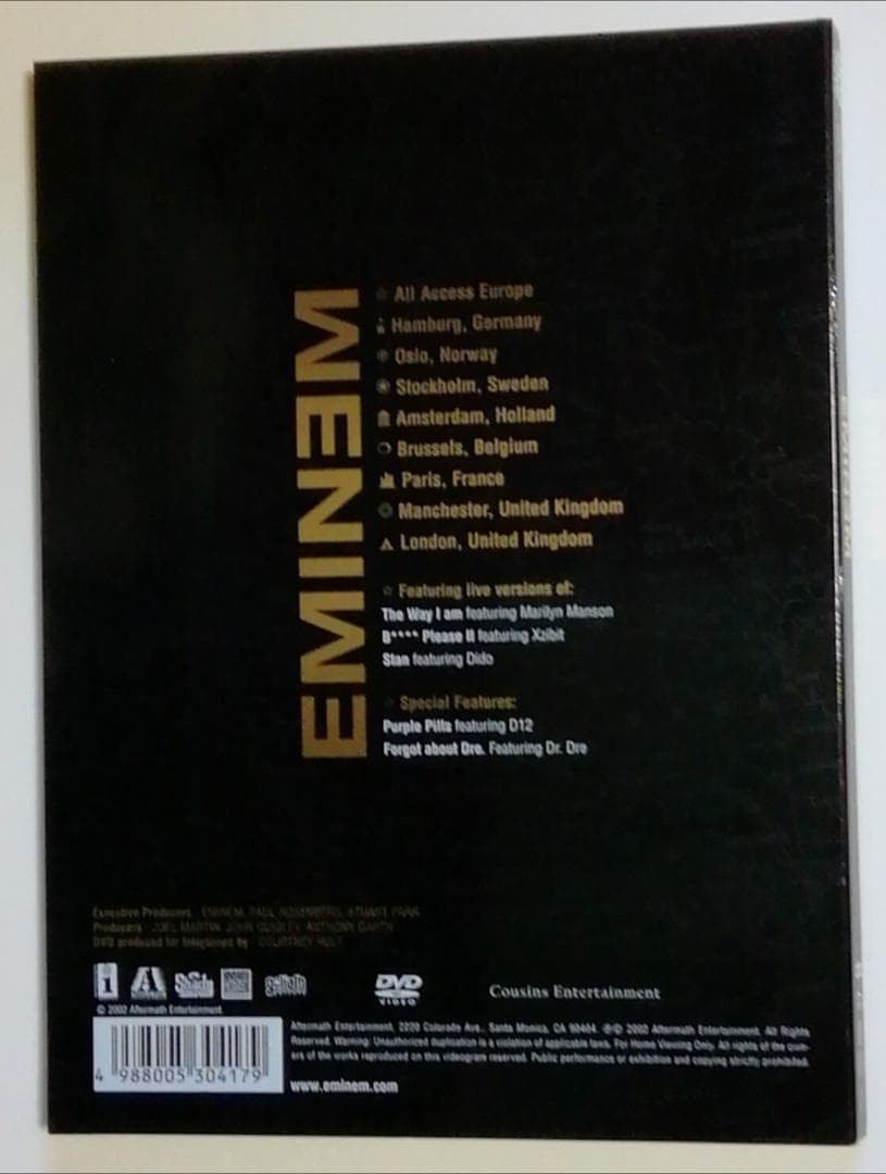 【美品】【DVD】エミ ネムEMINEM ALL ACCES