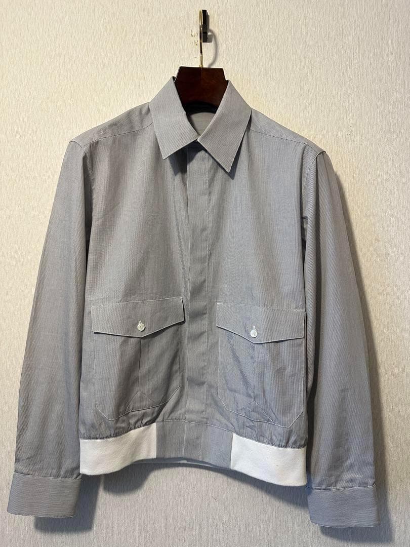 ジャケット・アウター Kris Van Assche Stripe Shirt Blouson
