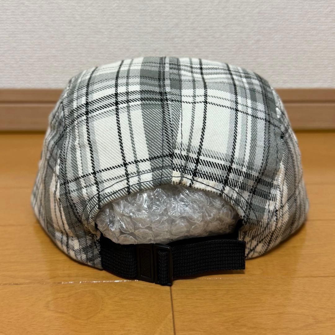 Supreme Big Plaid Camp Cap ブラック 09ss