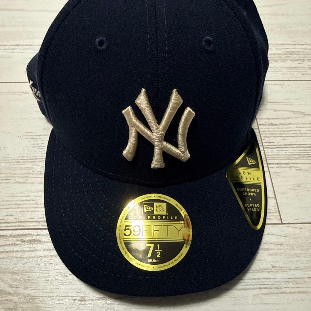 KITH ニューヨーク・ヤンキース NewEra キャップ 7 1/2 ネイビー