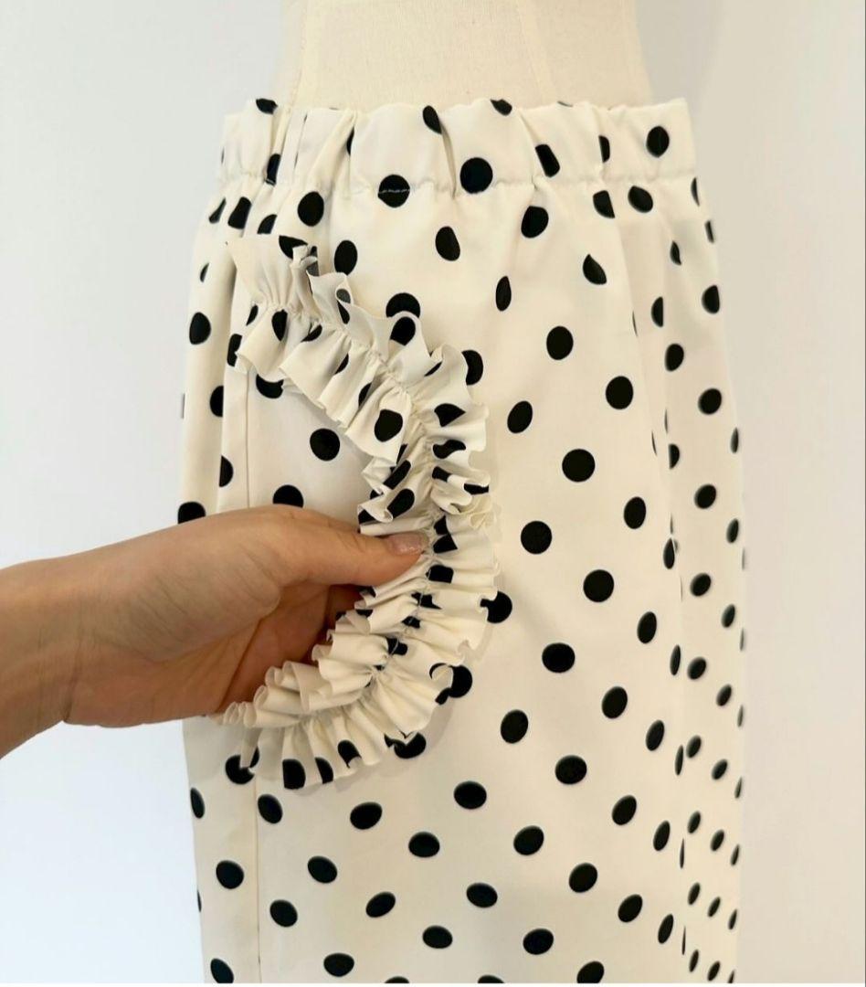 タグ付き 未使用 ロージーモンスター POSY airy dot skirt