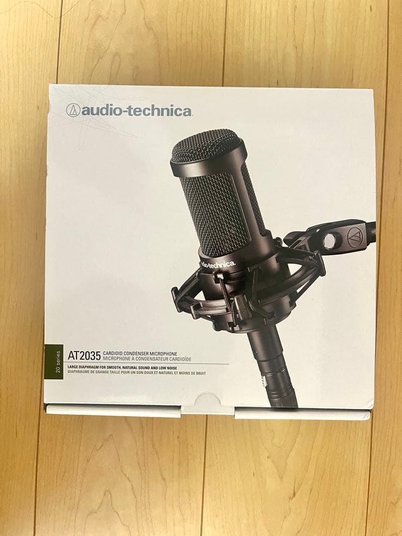 audio-technica2035 コンデンサーマイク　ケーブル付