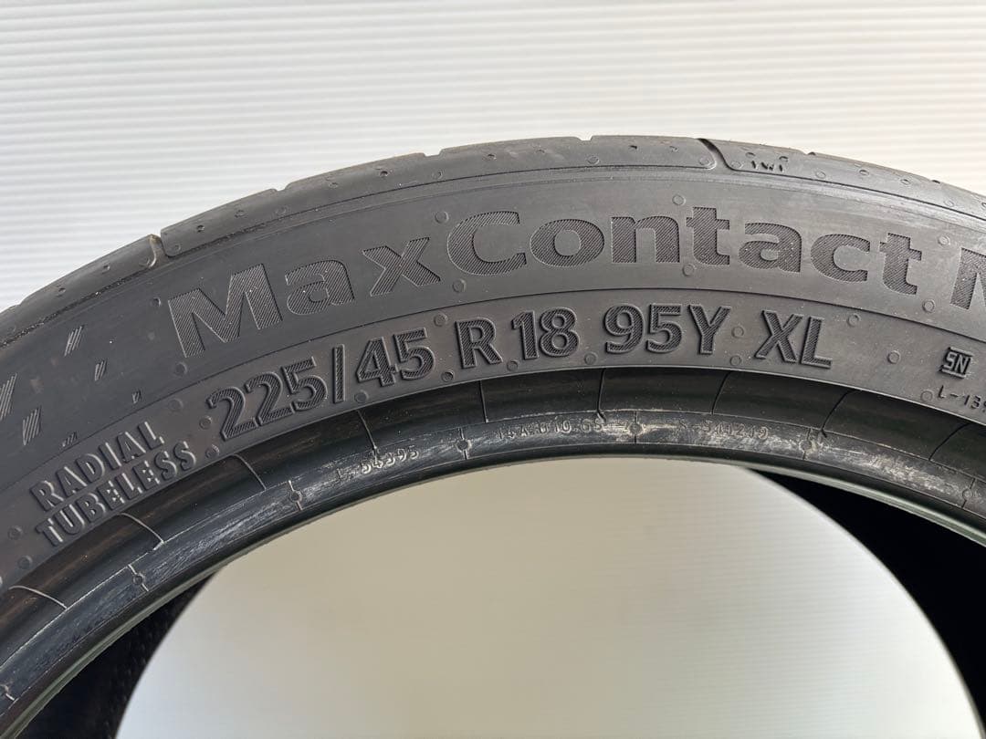 【バリ溝・送料無料‼️】 225/45R18 コンチネンタルMC6 / MC7