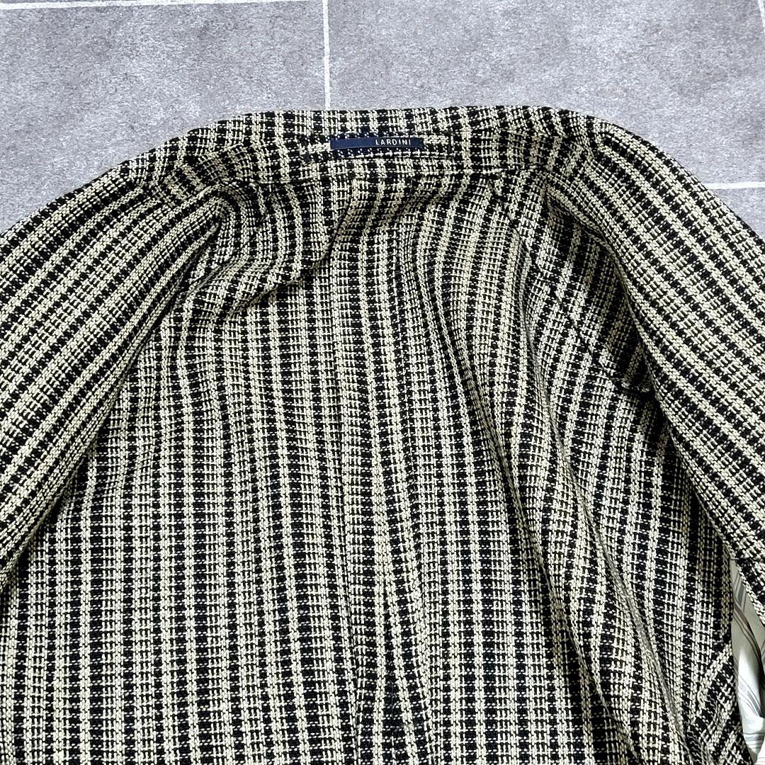 ★Kofb様 LARDINI 春夏 シルク テーラードジャケット 44
