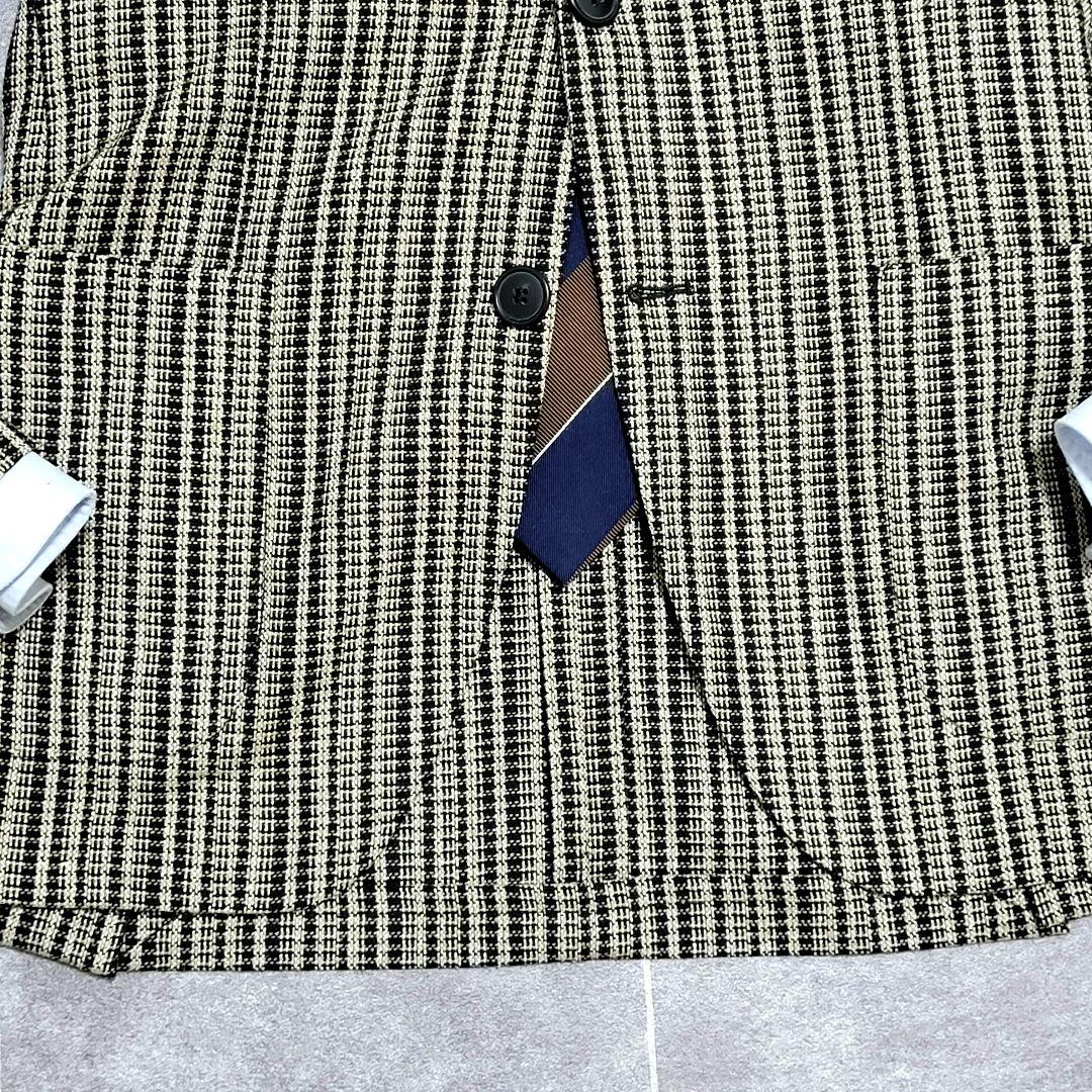 ★Kofb様 LARDINI 春夏 シルク テーラードジャケット 44