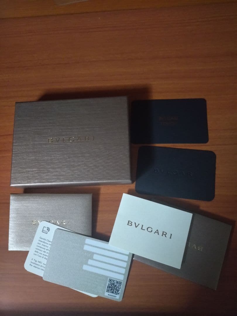 【お店屋さん！】BVLGARI　ブルガリ　名刺入れ