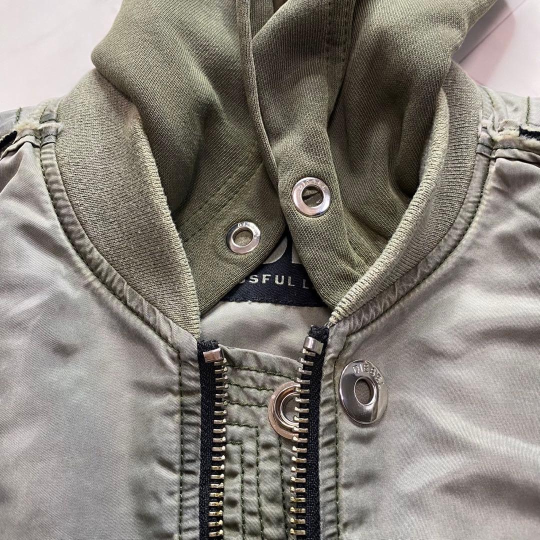 ジャケット・アウター DIESEL military flight jacket MA-1 Y2K