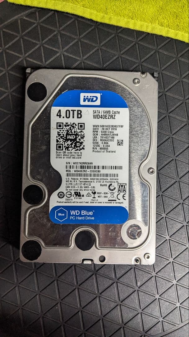 HDD 4TB 3TB 2TB 1TB 6個 まとめ