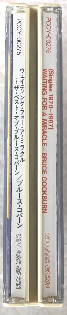 2CD！Bruce Cockburn/WAITING FOR A MIRACLE