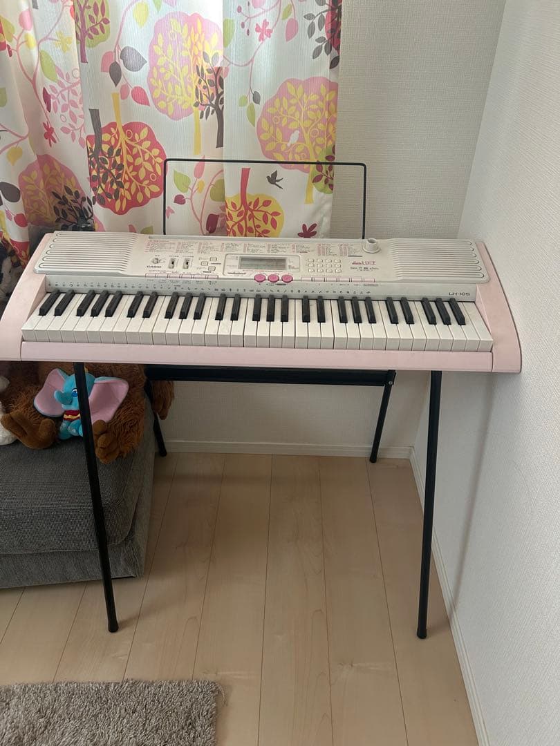CASIO LK-105 電子ピアノ・キーボード ルーチェ 光ナビ 【送料込み】