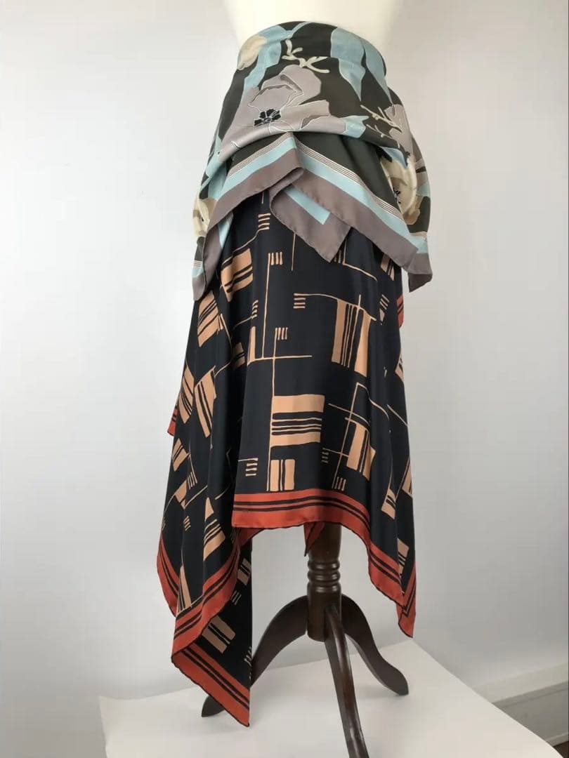DRIES VAN NOTEN Silk Scarf Belt コレクション