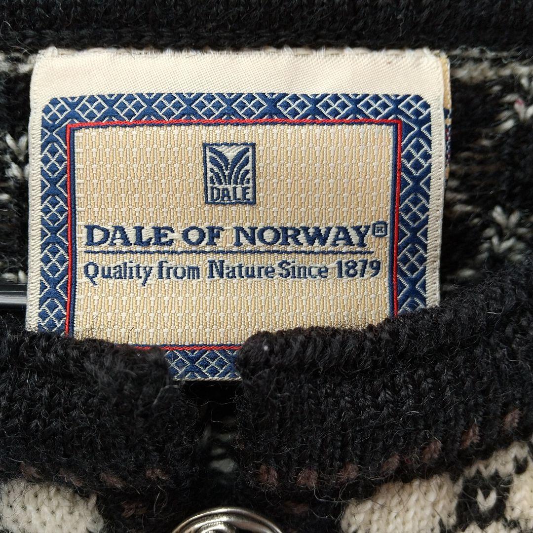 DALE OF NORWAY 幾何学模様カーディガン