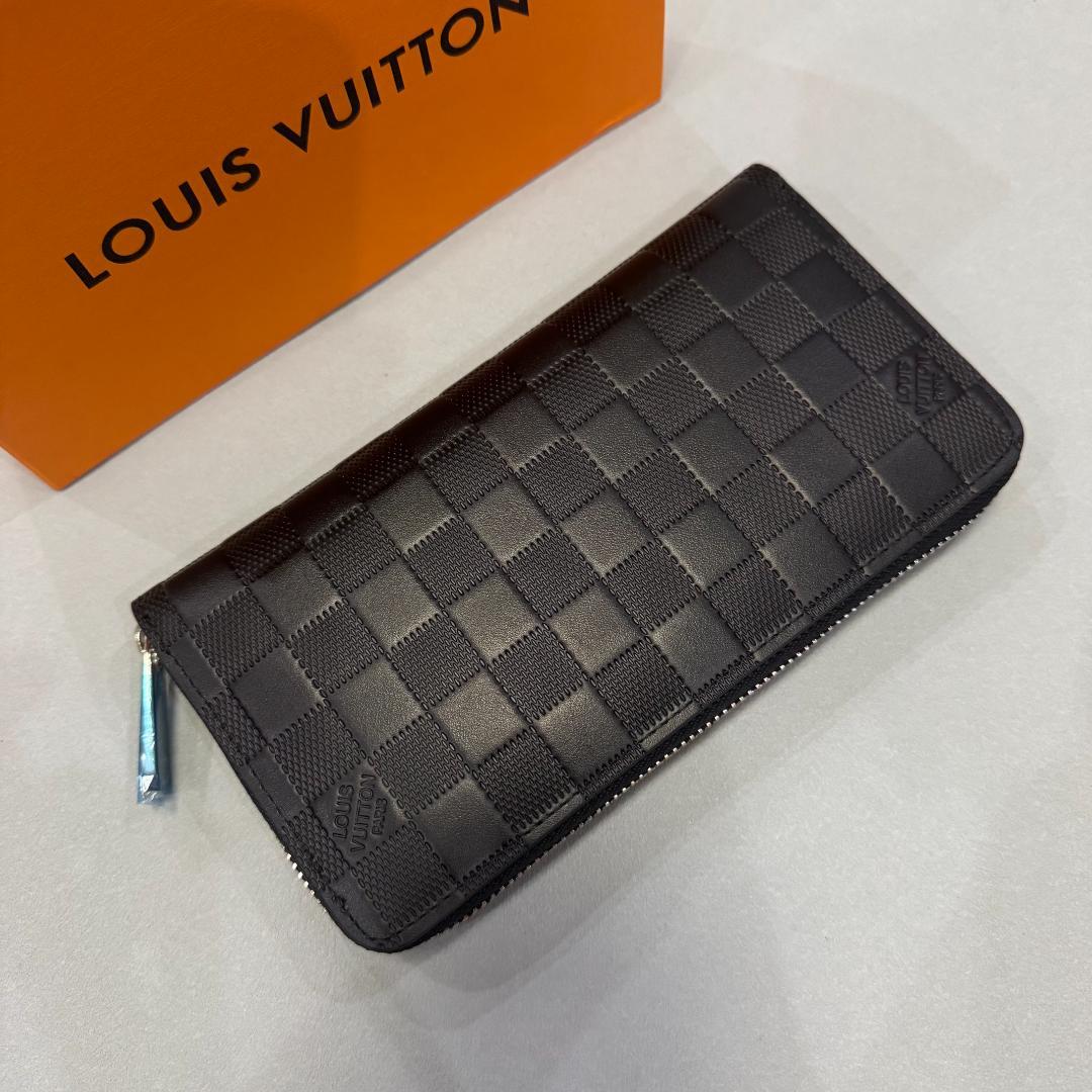 【極美品】 LOUIS VUITTON ダミエ ブラック 長財布