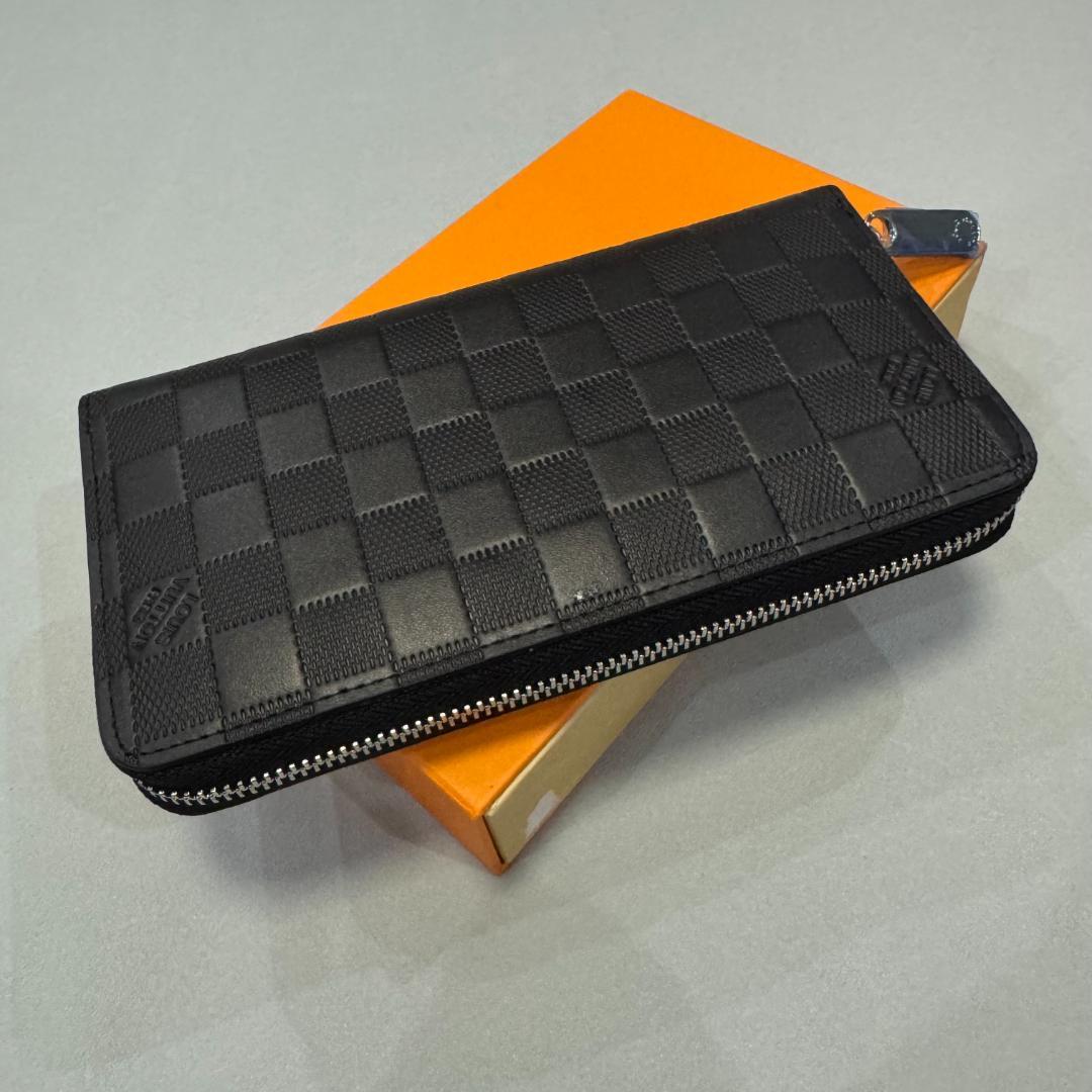 【極美品】 LOUIS VUITTON ダミエ ブラック 長財布