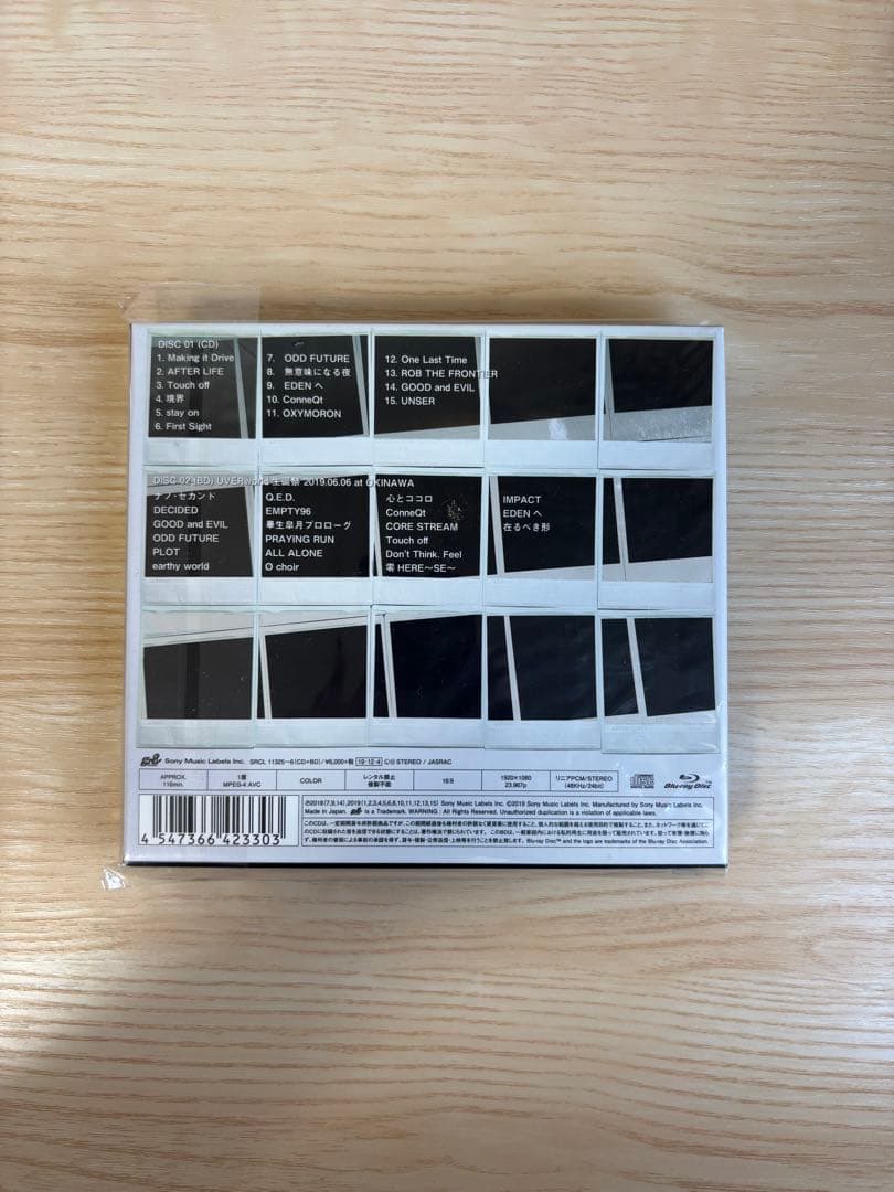 【新品】UVERworld UNSER 初回限定盤A Blu-ray 写真集付
