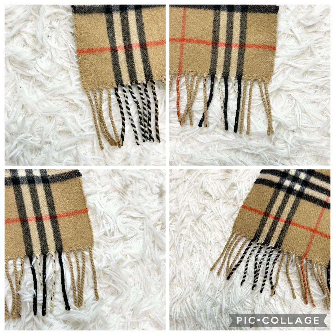 BURBERRY バーバリー マフラー ノバチェック カシミヤ チェック
