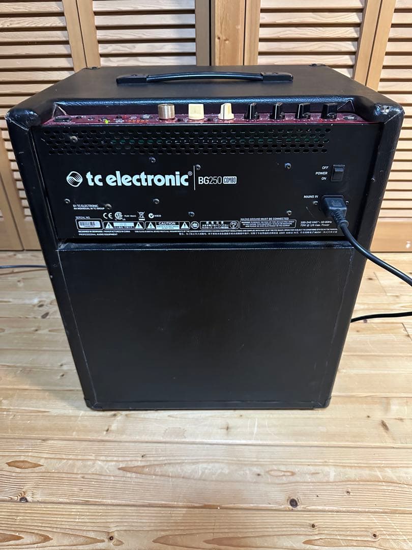 J*z様 tc electronic bg250 combo ベースアンプ