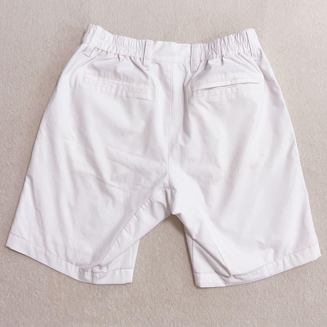 SLDO. ホワイトパンツ ウエストゴム　Sサイズ　白　ハーフパンツ　エスルド