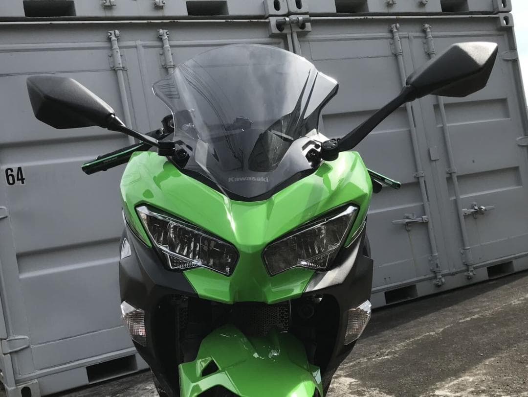 カワサキ Kawasaki 純正ミラー左右セット