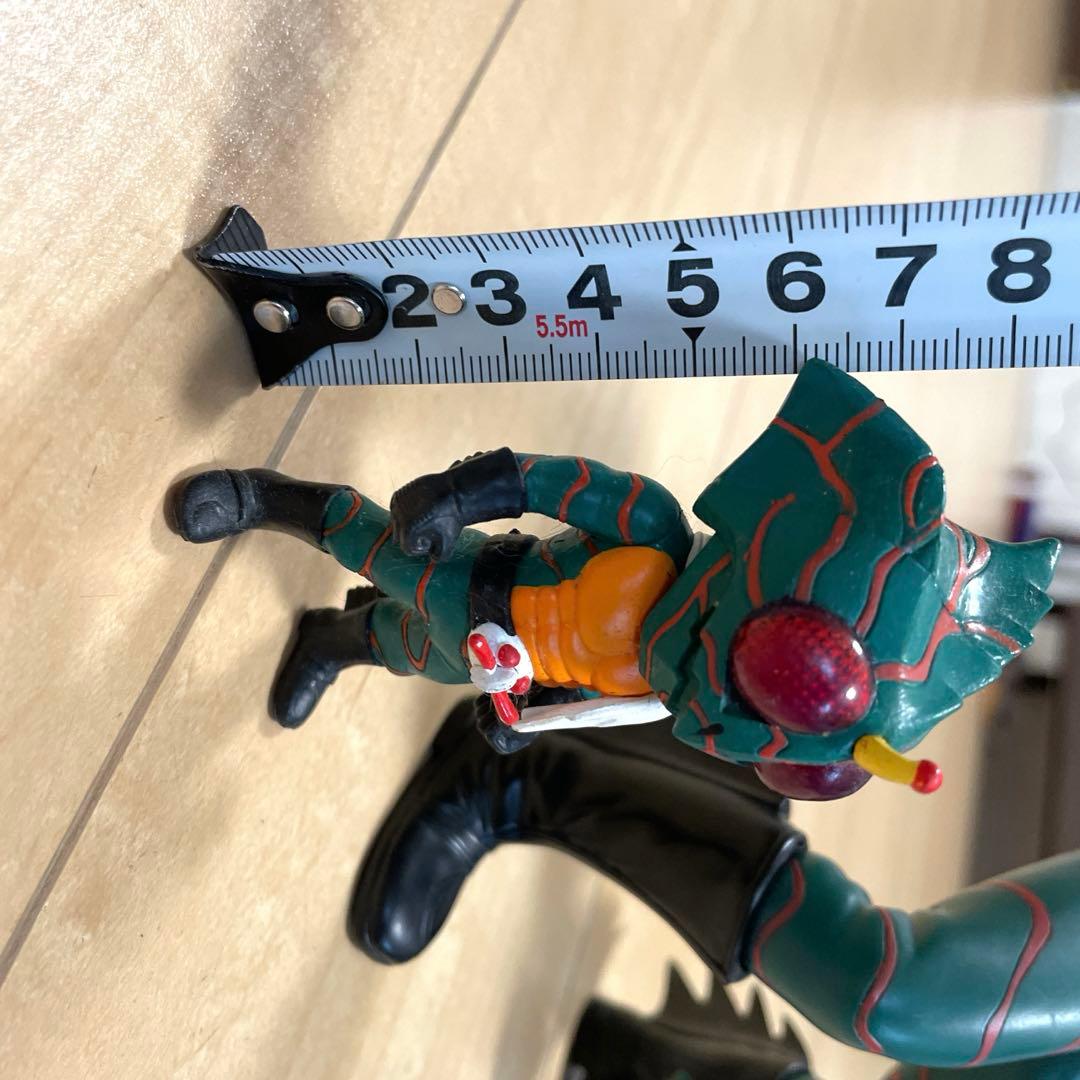 仮面ライダーアマゾン☆BIGソフビ☆・フィギュアまとめて売り。32