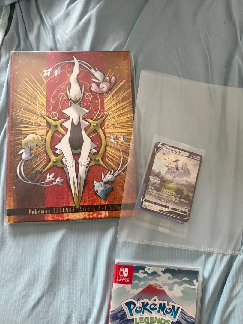 Pokemon LEGENDS アルセウス ＋ ART Book +プロモカード