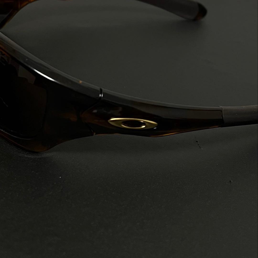 Oakley スポーツサングラス ブラック/ブラウン　値下げできます