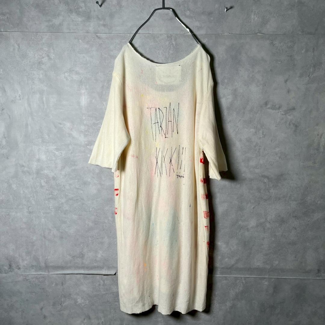 TARZANKICK! アート ペイント Tee サイケ GEZAN N1591