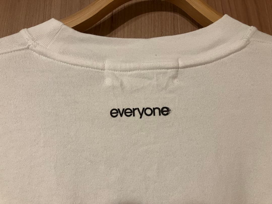 トップス everyone billboard tee shirt (WHITE) L