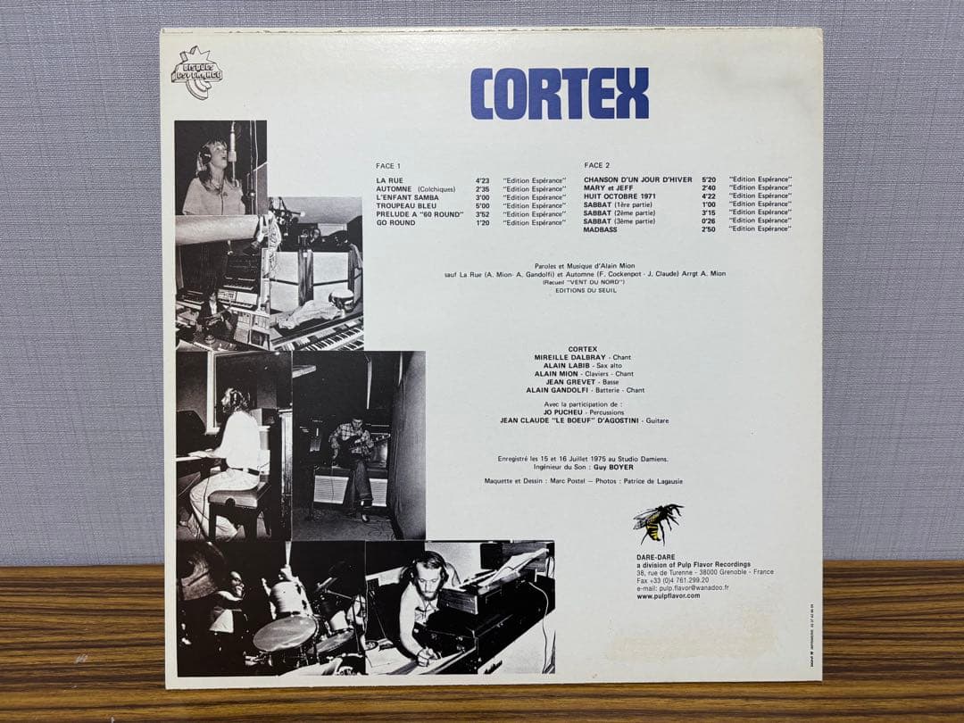 洋楽 CORTEX LP Troupeau Bleu