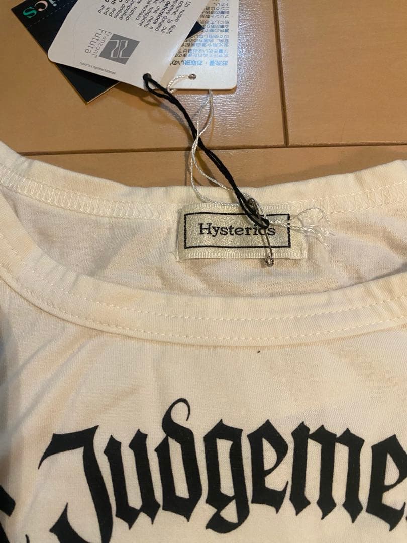 新品　初期　ヒステリックグラマー グラフィックロゴ　キャミソール　白　Y2K