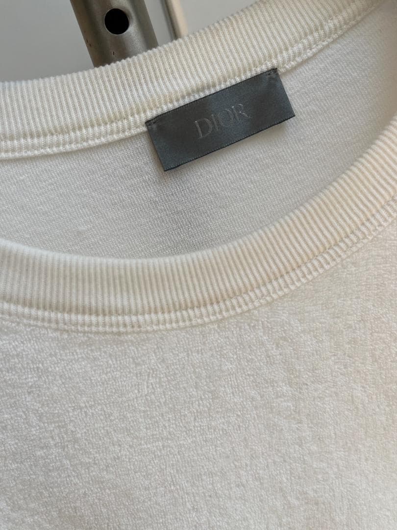 ディオール　メンズTシャツ　コットン　ロゴ　サイズM