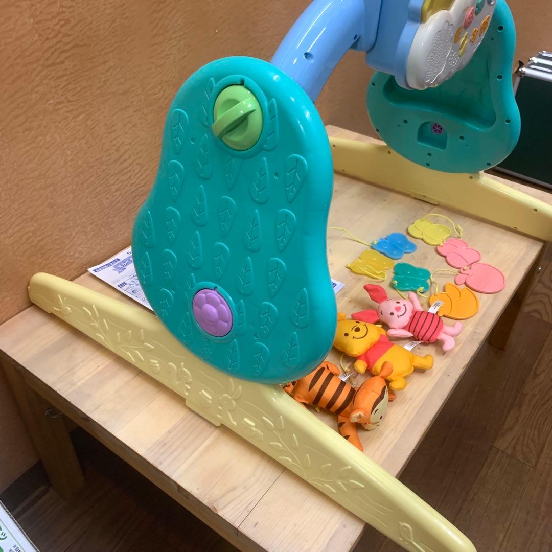 ☆良品☆ タカラトミー くまのプーさんえらべる回転6WAYジムにへんしんメリー