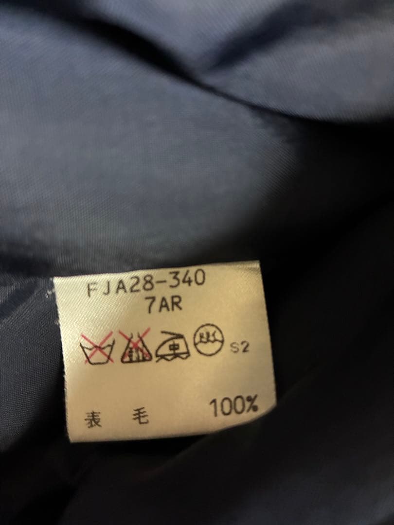 Burberry's ネイビー ダブルブレストブレザー 7AR