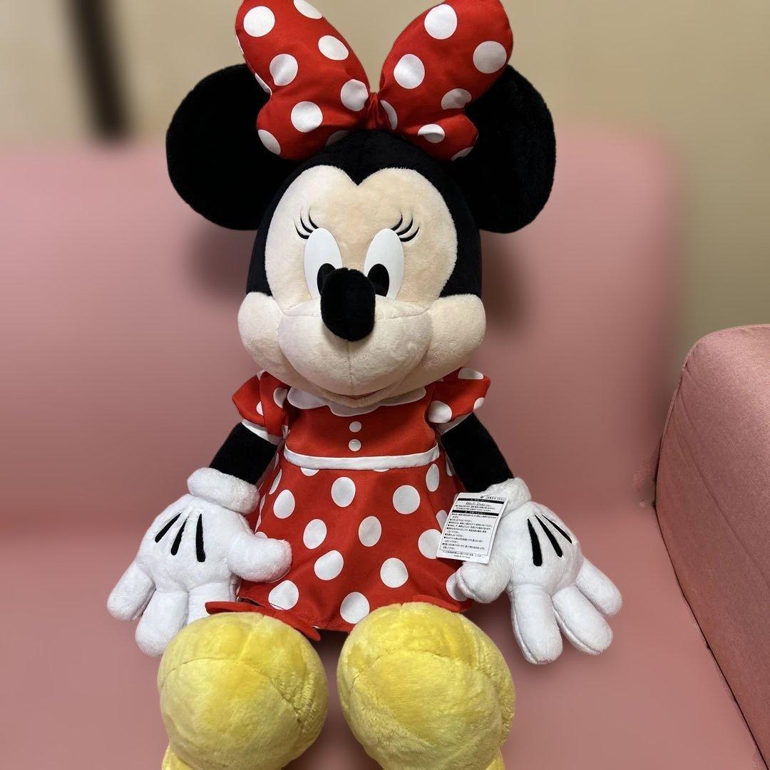 東京ディズニーリゾート ミニーマウス 特大 ぬいぐるみ 74cm