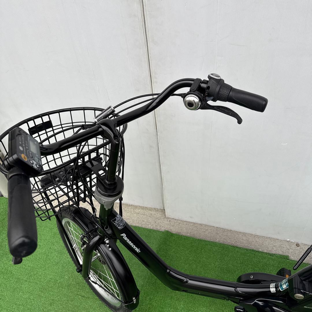 Panasonic 電動アシスト自転車20インチ ブラック【引き取り限定】