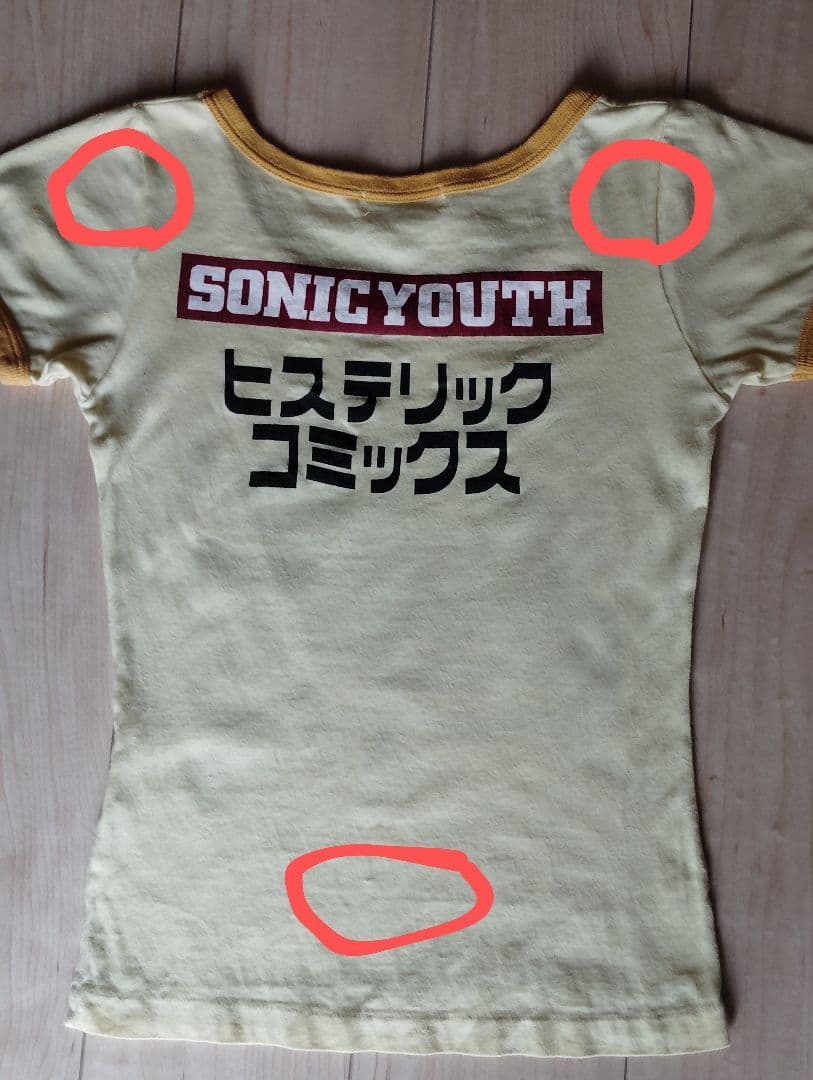 超激レア SONICYOUTH HystericGlamour ビンテージシャツ