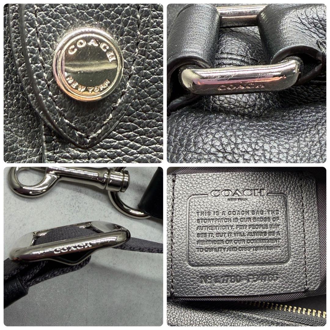バッグ Coach Voyager 2WAY Leather Duffel Bag