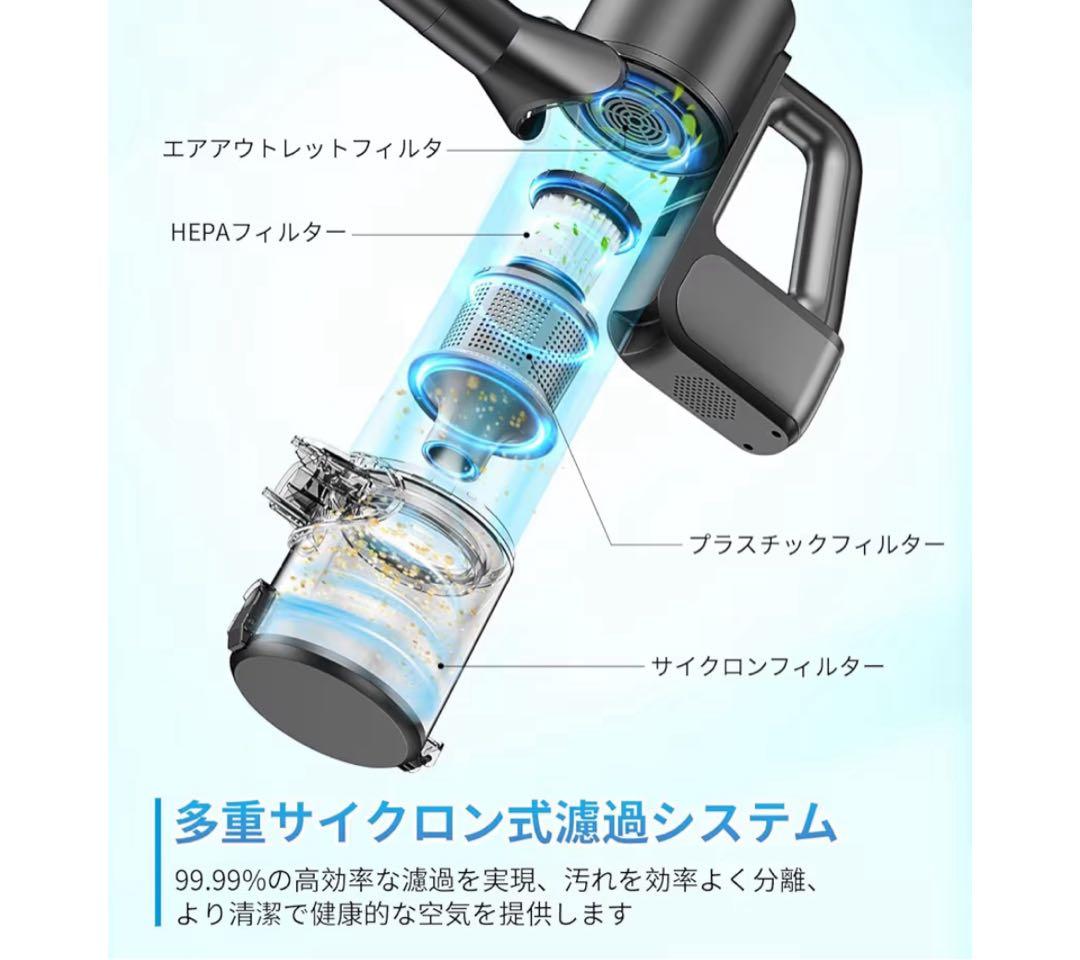 【新品✨】吸引・水拭き一体型スティッククリーナー　掃除機