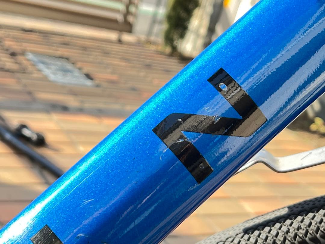 値下げ！クロスバイク MARIN 青　ディスクブレーキ　引取限定