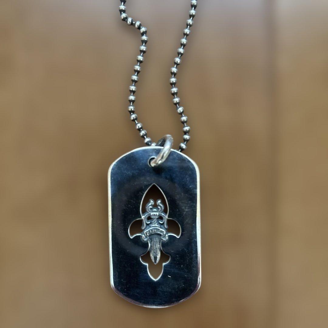 CHROME HEARTS クロムハーツ　フレア　ダガー　ラージ　ドッグタグ