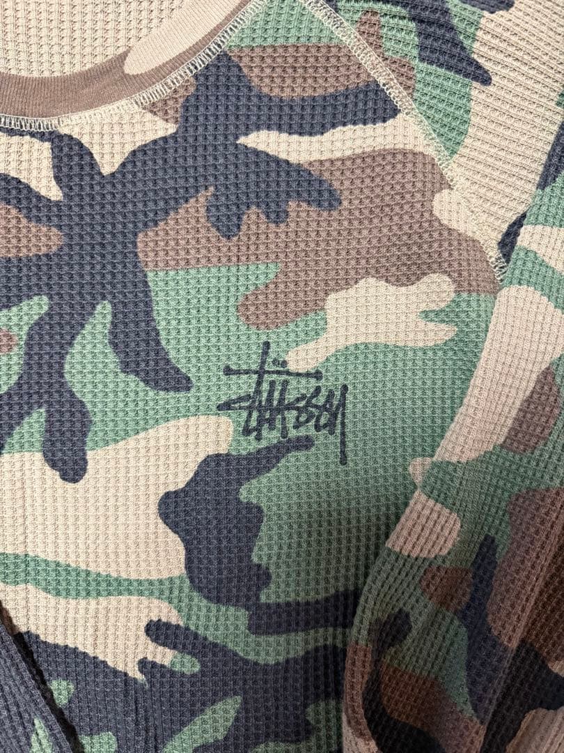 Stussy サーマル (WOODLAND CAMO)