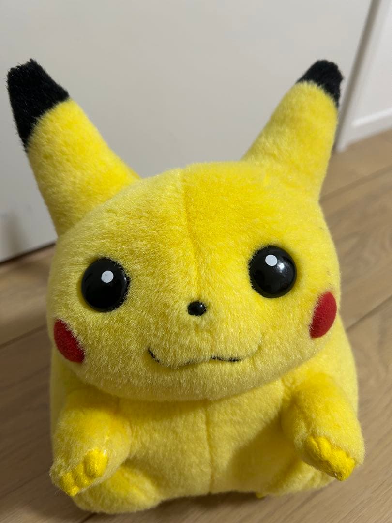 初代　平成レトロ　ピカチュウ おしゃべりぬいぐるみ