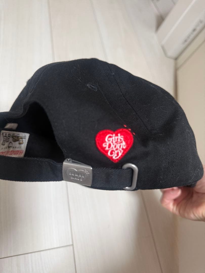 HUMAN MADE × Girls Don't Cry キャップ