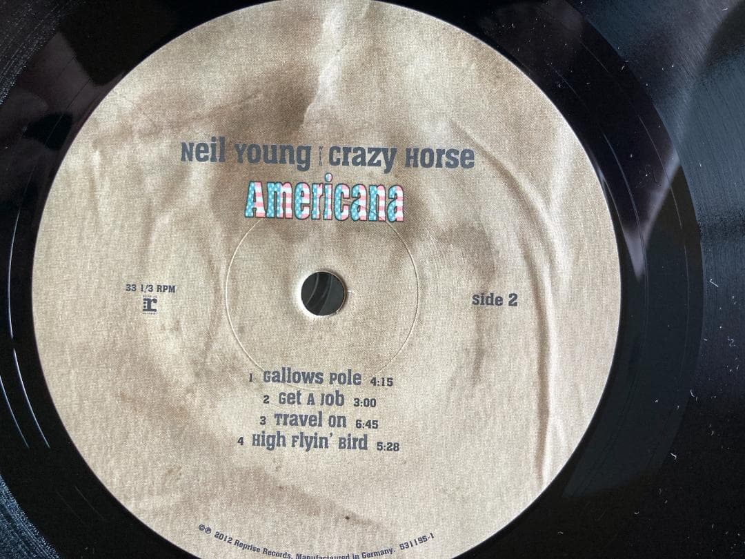 洋楽 Crazy Horse / Americana original analog
