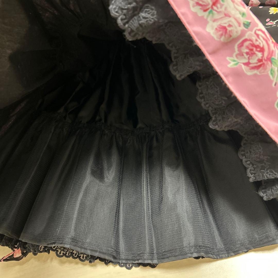 Angelic Pretty パウダーローズ JSK バレッタ付 ※商品欄要確認
