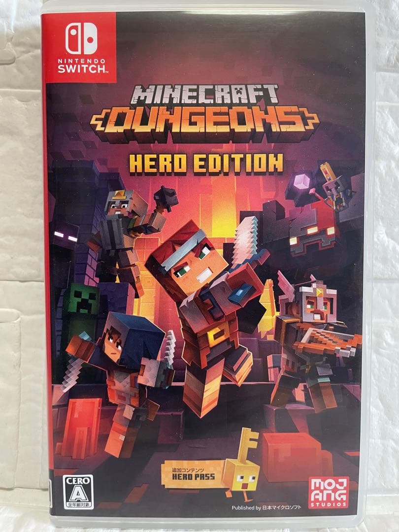 【switch】マインクラフト＋ダンジョンズHero Edition 2本セット