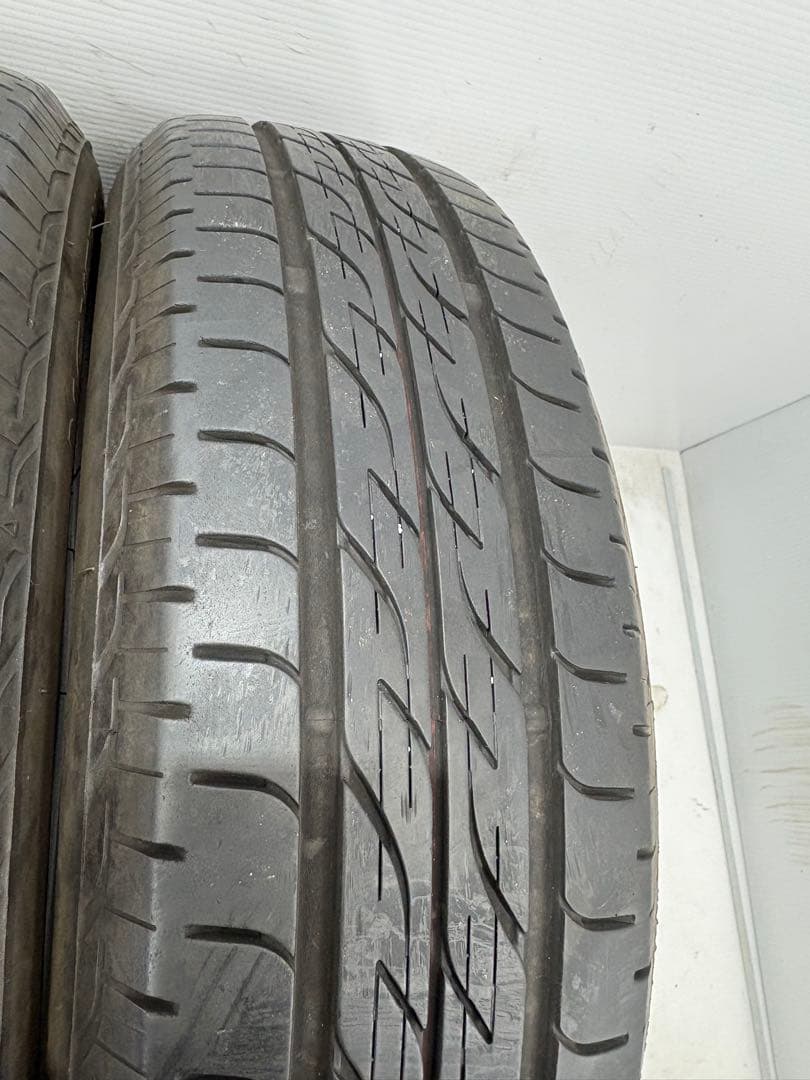 富山県☆155/65R14 ブリヂストンNEXTRY 4本 8分山
